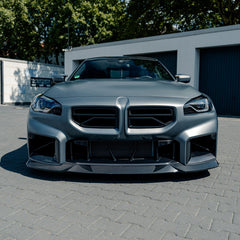 TNF+ SOOQOO Frontgrill V-Style Carbon passend für BMW M2 (G87)