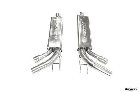 Aulitzky Exhaust | ECE Abgasanlage 3" (76mm) ab OPF mit Klappensteuerung | passend für Mercedes-Benz G-Klasse G63 AMG (W463) 585PS