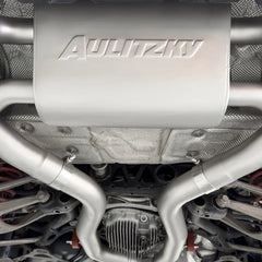 Aulitzky Exhaust | ECE Klappenabgasanlage 3" (76mm) ab OPF | passend für BMW M2 Competition/CS (F87) S55