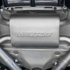 Aulitzky Exhaust | ECE Klappenabgasanlage 3" (76mm) ab Kat/OPF | passend für BMW M3/M4 inkl. Competition/CS (F80/F82/F83) S55
