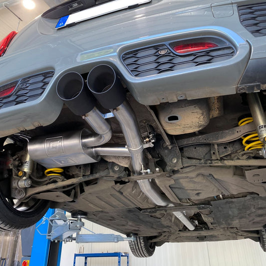 Aulitzky Exhaust | ECE Klappenabgasanlage 3" (76mm) ab Kat/OPF | passend für Mini Cooper S/JCW (F56)