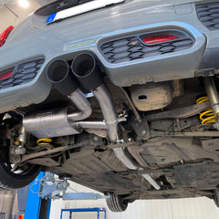 Aulitzky Exhaust | ECE Klappenabgasanlage 3" (76mm) ab Kat/OPF | passend für Mini Cooper S/JCW (F56)