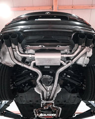 Aulitzky Exhaust | ECE Abgasanlage ab OPF mit Klappensteuerung | passend für BMW X3M/X4M inkl. Competition (F97/F98) S58