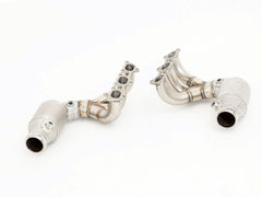 Aulitzky Exhaust | Manifold with 200 cells HJS sports cat | suitable for Porsche 911 (991.2) GT3 RS 520PS