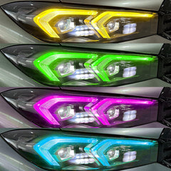 TNF RGBW DRL Farbwechsel Tagfahrlichter Module passend für BMW 3er (G20) Baujahr 23-25