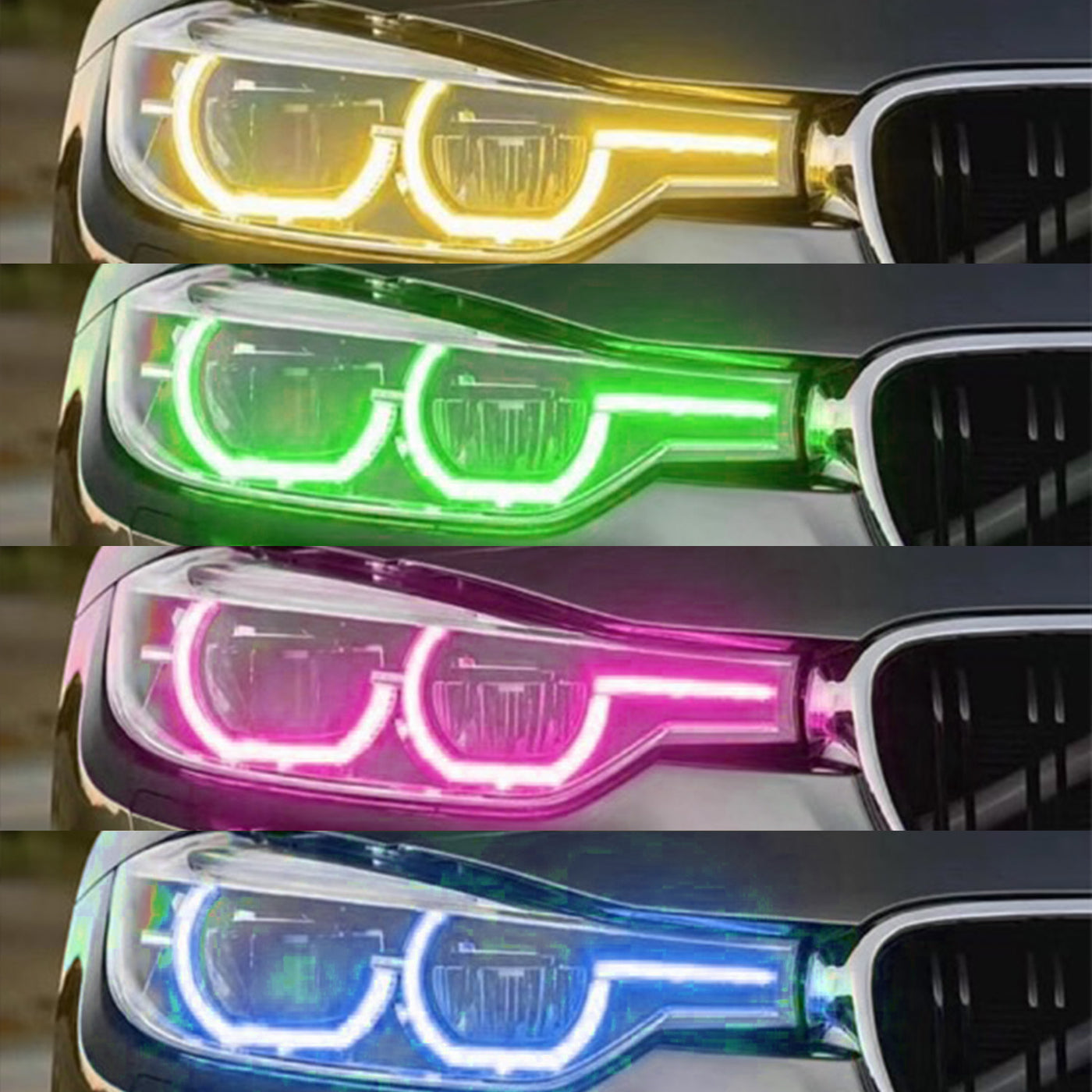 Headlight DRL module upgrade yellow suitable for F97 X3M F98 X4M G01