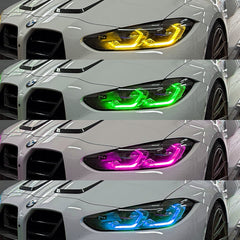 Headlight DRL module upgrade yellow suitable for F97 X3M F98 X4M G01