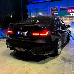 TNF+ 3-piece rear diffuser carbon suitable for BMW (F80/F82/F83)