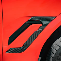 TNF+ SOOQOO Kotflügel Embleme Carbon passend für BMW X6 (F96) Facelift