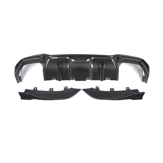 TNF+ SOOQOO Heckdiffusor Carbon passend für BMW 4er (G22 G23)