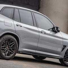 TNF+ SOOQOO Seitenschweller Carbon passend für BMW iX3 (G08) X3 (G01 Facelift) X4 (G02 Facelift) X3 M (F97/F97 Facelift) X4 M (F98/F98 Facelift)