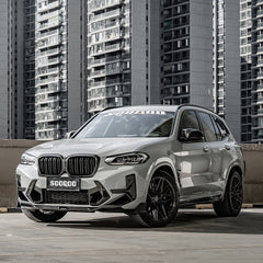 TNF+ SOOQOO Seitenschweller Carbon passend für BMW iX3 (G08) X3 (G01 Facelift) X4 (G02 Facelift) X3 M (F97/F97 Facelift) X4 M (F98/F98 Facelift)