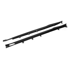 TNF+ SOOQOO Seitenschweller Carbon passend für BMW iX3 (G08) X3 (G01 Facelift) X4 (G02 Facelift) X3 M (F97/F97 Facelift) X4 M (F98/F98 Facelift)