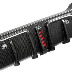 TNF+ SOOQOO Heckdiffusor Carbon mit Licht passend für BMW X6 (G06/G06 Facelift)