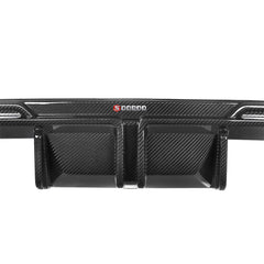 TNF+ SOOQOO Heckdiffusor Set Carbon passend für BMW M4 (G82/G83)