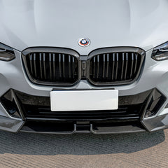 TNF+ SOOQOO Frontspoiler Carbon passend für BMW X3 (G01 Facelift) iX3 (G08 Facelift) X4 (G02 Facelift)