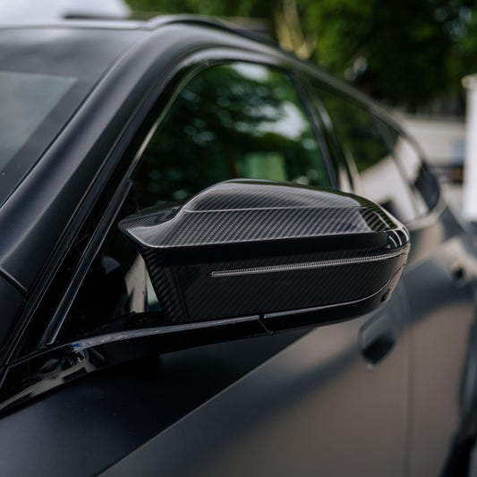 TNF+ Performance Spiegelkappen Carbon passend für BMW X3 (G45/G48) M5 (G90/G99) 5er (G60, G68, i5 G60) 7er (G70)