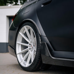 TNF+ SOOQOO Seitenschweller mit Flaps Carbon passend für BMW M5 (G90/G99)