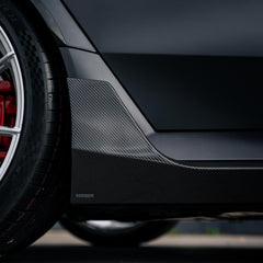 TNF+ SOOQOO Seitenschweller mit Flaps Carbon passend für BMW M5 (G90/G99)