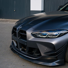 TNF+ SOOQOO Frontspoiler B-Style Carbon passend für BMW M3 (G80/G81) M4 (G82/G83)