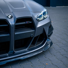 TNF+ SOOQOO Frontspoiler B-Style Carbon passend für BMW M3 (G80/G81) M4 (G82/G83)