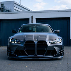 TNF+ SOOQOO Frontspoiler B-Style Carbon passend für BMW M3 (G80/G81) M4 (G82/G83)