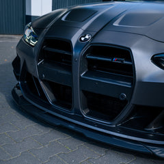 TNF+ SOOQOO Frontspoiler B-Style Carbon passend für BMW M3 (G80/G81) M4 (G82/G83)
