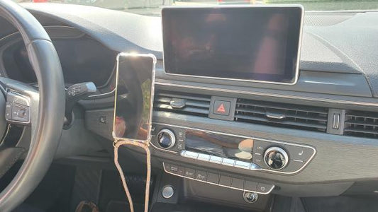 Mobile phone holder suitable for Audi A4 B9 Bj.15-19 Made in GERMANY