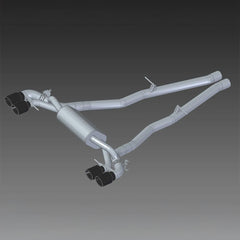 Aulitzky Exhaust | ECE Abgasanlage ab Kat/OPF mit Klappensteuerung | passend für BMW M5 inkl. Competition/CS (F90) S63