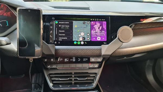 Handyhalter passend für Audi etron GT links neben Bildschirm Made in GERMANY