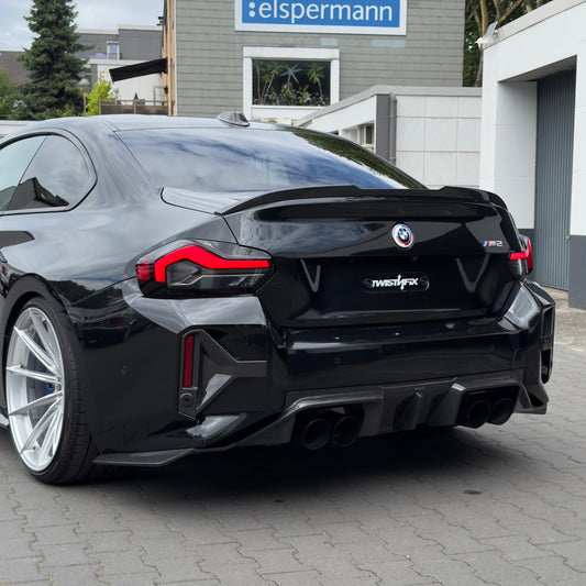 TNF+ SOOQOO EVO Heckdiffusor Carbon passend für BMW M2 (G87)