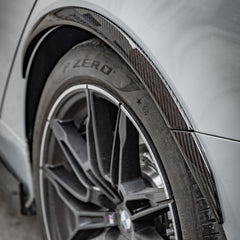 TNF+ Performance Kotflügelverbreiterung vorne & hinten Carbon passend für BMW 4er i4 (G26)