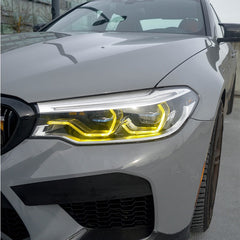 TNF DRL Tagfahrlichter Module gelb weiß switch passend für BMW 5er (G30) Baujahr 18-20 LED Scheinwerfer