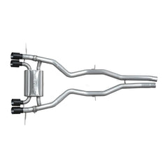 Aulitzky Exhaust | ECE Abgasanlage 3" (76mm) ab OPF mit Klappensteuerung | passend für BMW M3/M4 inkl. Competition (G80/G81/G82/G83) S58