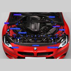 Downstar Dress Up Hardware Kit Motorraum passend für BMW M2 (G87)