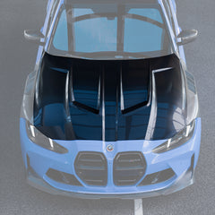 TNF+ SOOQOO Carbon Motorhaube passend für BMW M3 (G80/G81) M4 (G82/G83)