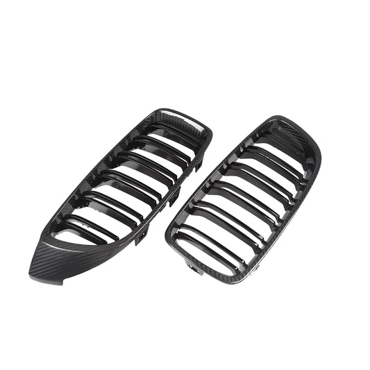 TNF+ Doppellamellen-Frontgrill Carbon passend für BMW M3 (F80) M4 (F82/F83) 4er (F32/F33/F36)
