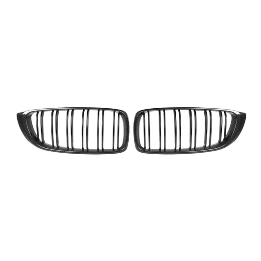 TNF+ Doppellamellen-Frontgrill Carbon passend für BMW M3 (F80) M4 (F82/F83) 4er (F32/F33/F36)