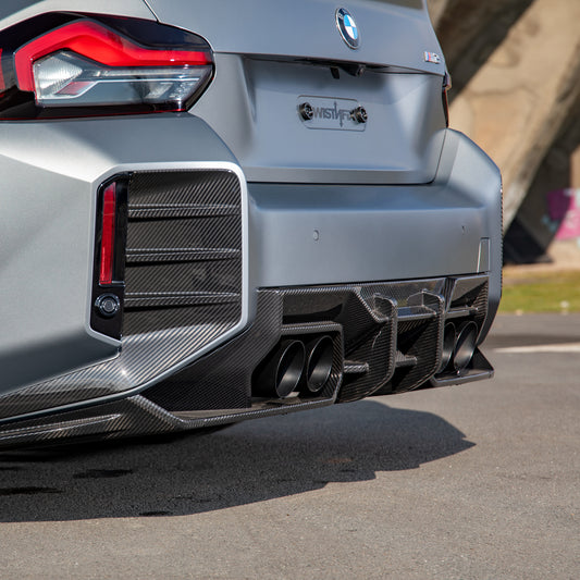 TNF+ SOOQOO Heckdiffusor Carbon passend für BMW M2 (G87)