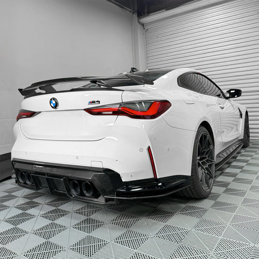 TNF+ PSM Heckdiffusor Carbon passend für BMW M3 (G80/G81) M4 (G82/G83
