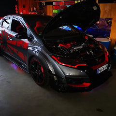 Scheinwerfercover passend für Honda Civic FK2