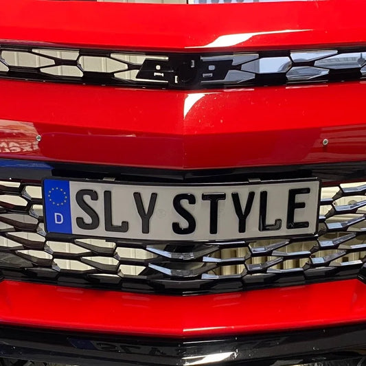 Kennzeichenhalter twist ’n‘ fix V2.0 passend für Chevrolet Camaro 6