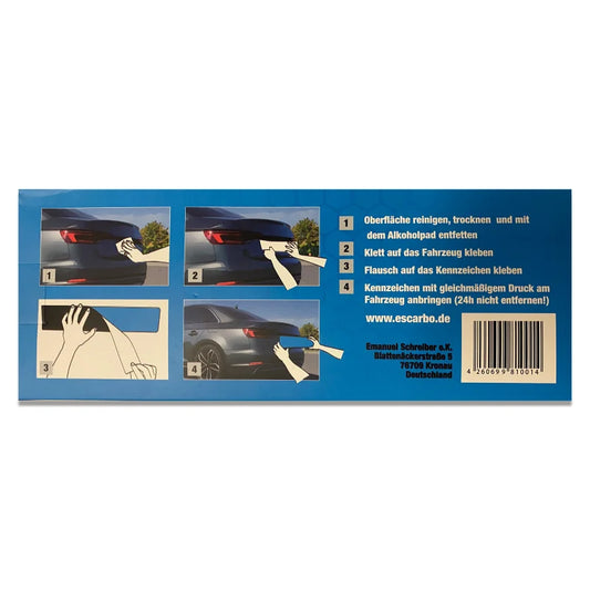 KLETT license plate holder