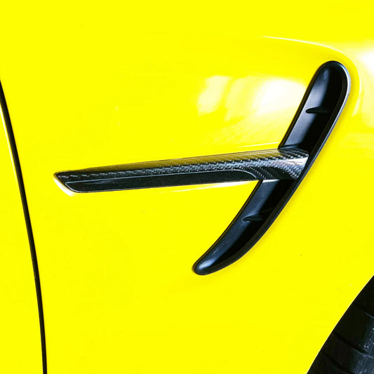 TNF+ Performance fender emblems carbon suitable for BMW (G80/G81)