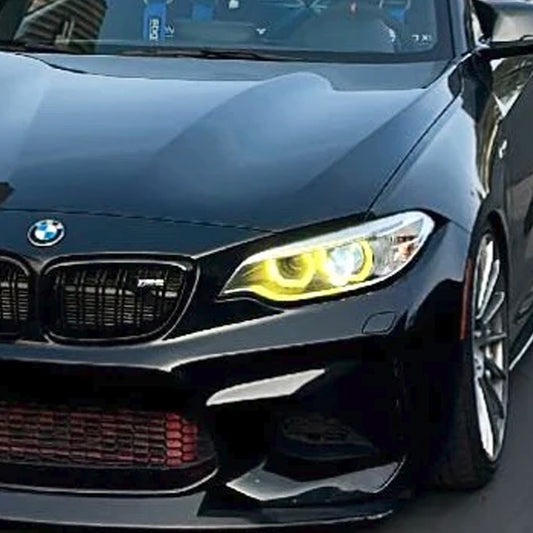 TNF DRL Tagfahrlichter Module nur gelb (kein switch) passend für F22, F87 N55 (nur 2014–2017 PRE-LCI Xenon)