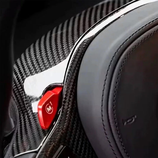 TNF+ Cover hinter dem Lenkrad Carbon passend für BMW 1/2/3/4/5/7/8/X (F40 F44 G42 G20 G21 G80 G81 G22 G26 G82 G83 G30 G31 F90 G11 G12 G14 G15 G16 F91 F92 F93 G01 F97 G02 F98 G05 F95 G06 F96)