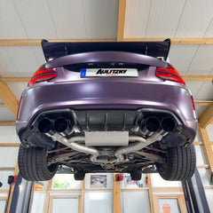 Aulitzky Exhaust | ECE Klappenabgasanlage 3" (76mm) ab OPF | passend für BMW M2 Competition/CS (F87) S55