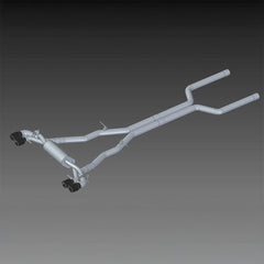 Aulitzky Exhaust | ECE Abgasanlage ab Kat/OPF mit Klappensteuerung | passend für BMW M5 inkl. Competition/CS (F90) S63