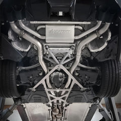 Aulitzky Exhaust | ECE Abgasanlage ab Kat/OPF mit Klappensteuerung | passend für BMW M5 (G90/G99) 727PS S68