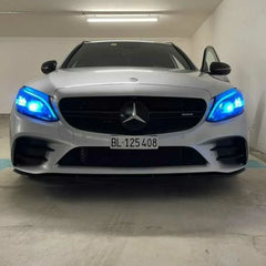 Headlight cover suitable for Mercedes Benz C63 C43 W205 C180 C200 C260L C280 C300